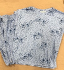 Disney Stitch Pajama Set Girls Large 12/14 NWT