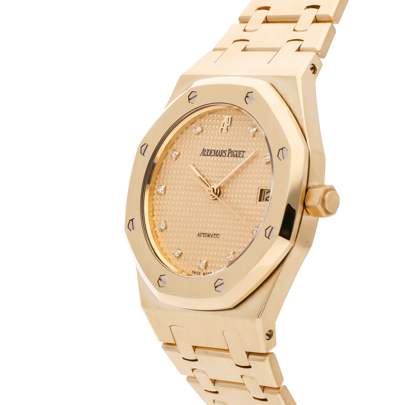 Audemars Piguet Royal Oak Gold Auto 36mm Diamond Bracelet 14790BA.O.0789BA.05 image 2