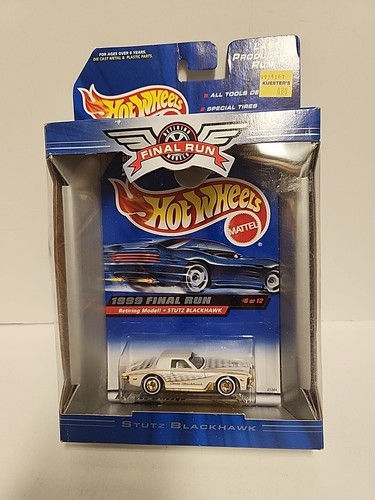 1/64 HOT WHEELS Final Run Stutz Blackhawk Real Rider