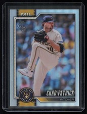 #217 2026 Topps Chad Patrick Rainbow Foil Milwaukee Brewers