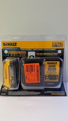 Dewalt DCBP034C 20V MAX Powerstack Compact Lithium-Ion Battery and Charger Kit