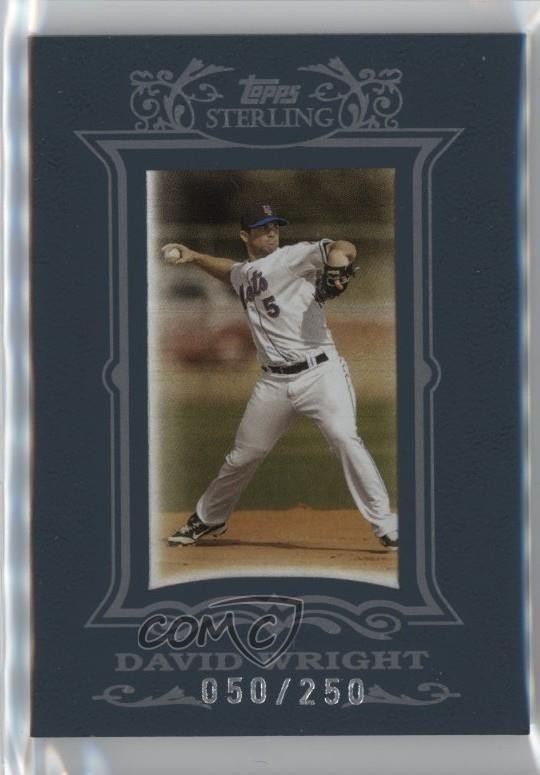 2007 Topps Sterling 50/250 David Wright #67 o8g