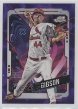 2024 Topps Cosmic Chrome Purple Nebula Refractor 124/150 Kyle Gibson #82 1k2g