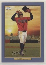 2020 Topps Turkey Red 2020 Blue 46/50 Ozzie Albies #TR-8 0nr3