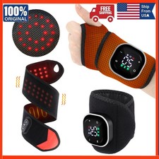 Heating Wrist Band Vibration 3 Gear Hot Therapy Heated Bracer Wrist Support Pad