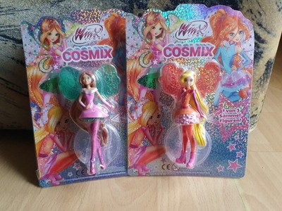 Winx Club Cosmix Actionfiguren Barbie Stella & Flora OVP