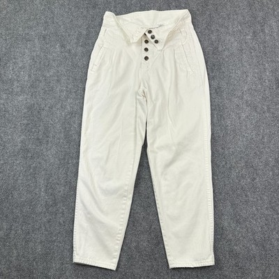 Vintage Limited Express Womens Jeans Sz 11 High Waist Tapered Button Fly EXP