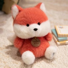 Fox Plush Toy 6" Cute Stuffed Animal Doll Kids Birthday Gift