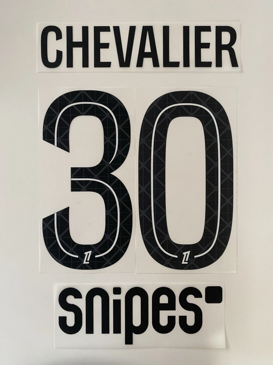 Numéro 9 équipe De France Lot De 3 Flocages Officiels FFF Numéro 9 Away
