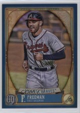 2021 Gypsy Queen Box Topper Chrome Indigo Refractor /150 Freddie Freeman #1 g2d