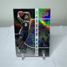 2019-2020 Donruss Optic Kawhi Leonard Silver Prizm Holo Winner Stays Spurs #6 ✨️