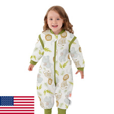 LAT Baby Sleep Bag with Feet, Winter 2.5 TOG Wearable Blanket, 3-Way Zipper