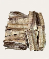 $$BULK SALE$$ 100 Packs 6" Beef Trachea Flat for DOGS 100% Natural Dog Bones