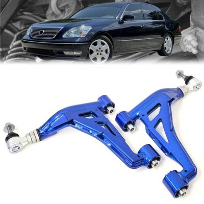 Megan 2PCs Rear Upper Camber Arm Pillow Ball For 01-06 Lexus LS430