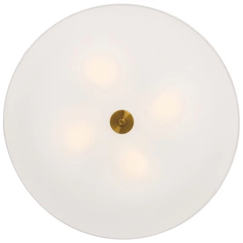 Access Lighting 64064LEDDLP/WH Mid Town 4 Light 24"W LED Flush - Antique Brushed - Picture 10 of 11