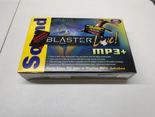 Vintage Creative Sound Blaster MP3+ PCI Sound Card -Brand New In Box-