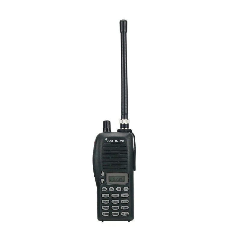 ICOM IC-V8 VHF Transceiver 5.5W Radio Walkie Talkie W/ Hydrogen Battery Earphone - Image 2 of 4