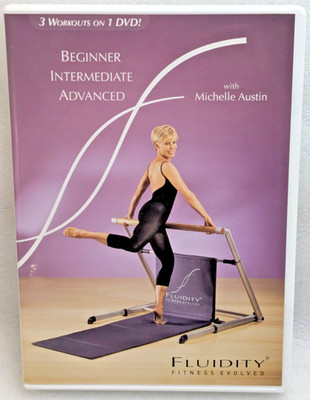Michelle Austin Fluidity Fitness Beginner Intermediate Advanced (DVD, 2012)