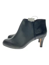 Clarks Boots 23.5Cm Black Leather 261285814045 Inm98