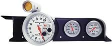 Aut49102 Autometer 49102 Dash Top Gauge Pod Triple 5 Pedestal Tachometer