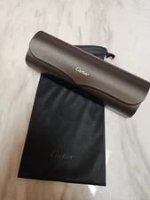 Authentic Cartier Glasses Hard Case Shell