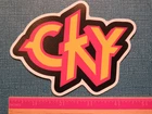 4.7" Music STICKER ~ CKY: Pennsylvania Rock Band Est in 1998; Camp Kill Yourself