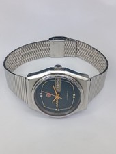 Reloj suizo automático vintage Rado Voyager 739 3178 4 esfera negra día fecha para hombre
