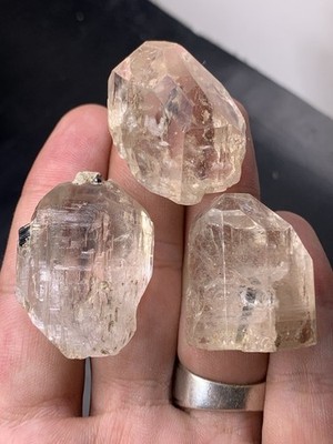 Natural Well Terminated Topaz Crystals From Skardu, Pak Natural Topaz Crystal.
