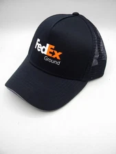 FedEx Unisex Mesh-back Trucker Ballcap Branded Apparel NEW