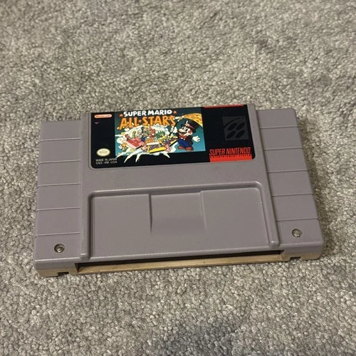 Super Mario All-Stars (Super Nintendo Entertainment System, 1993) Working Game