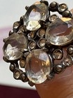 Vintage Czech Glass Rhinestone Button — photo 4