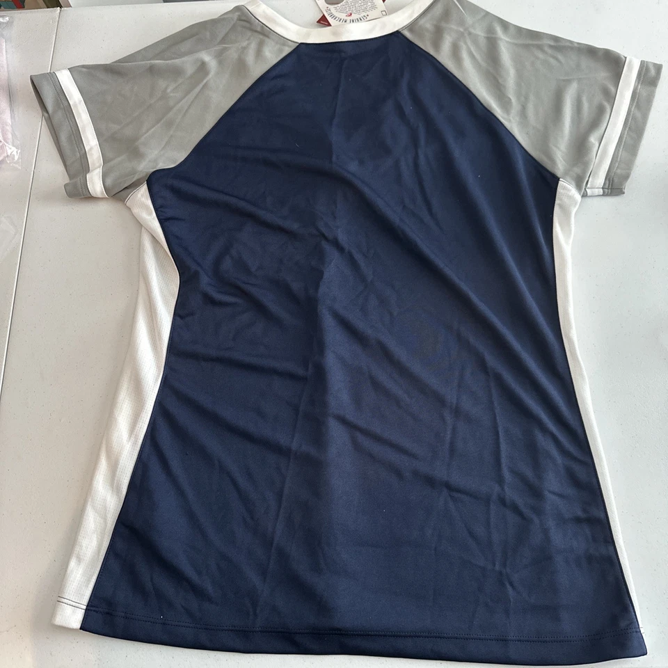 Nueva con etiquetas Majestic Mujer Azul New York Yankees Camiseta de Béisbol Talla XL Foto 4 de 4