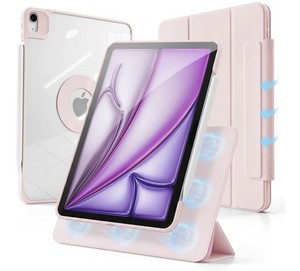 Hybrid Slim Case for iPad Air 11-inch M4/M3/M2 (2026/2025/2024) Clear Back Shell