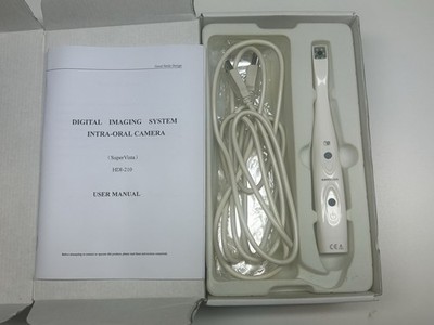 SuperVista HDI-210 Dental Intraoral Camera New in Box USB w/ Holster & Manual