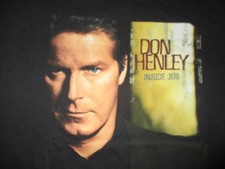 2000 Hanes Label - DON HENLEY "Inside Job" Concert Tour LG T-Shirt THE EAGLES