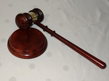 Richterhammer Auktionshammer Gerichtshammer m...