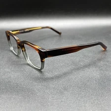 Warby Parker Beckett 705 Eyeglasses Frame Brown Grain Fade 50-17-145 Used