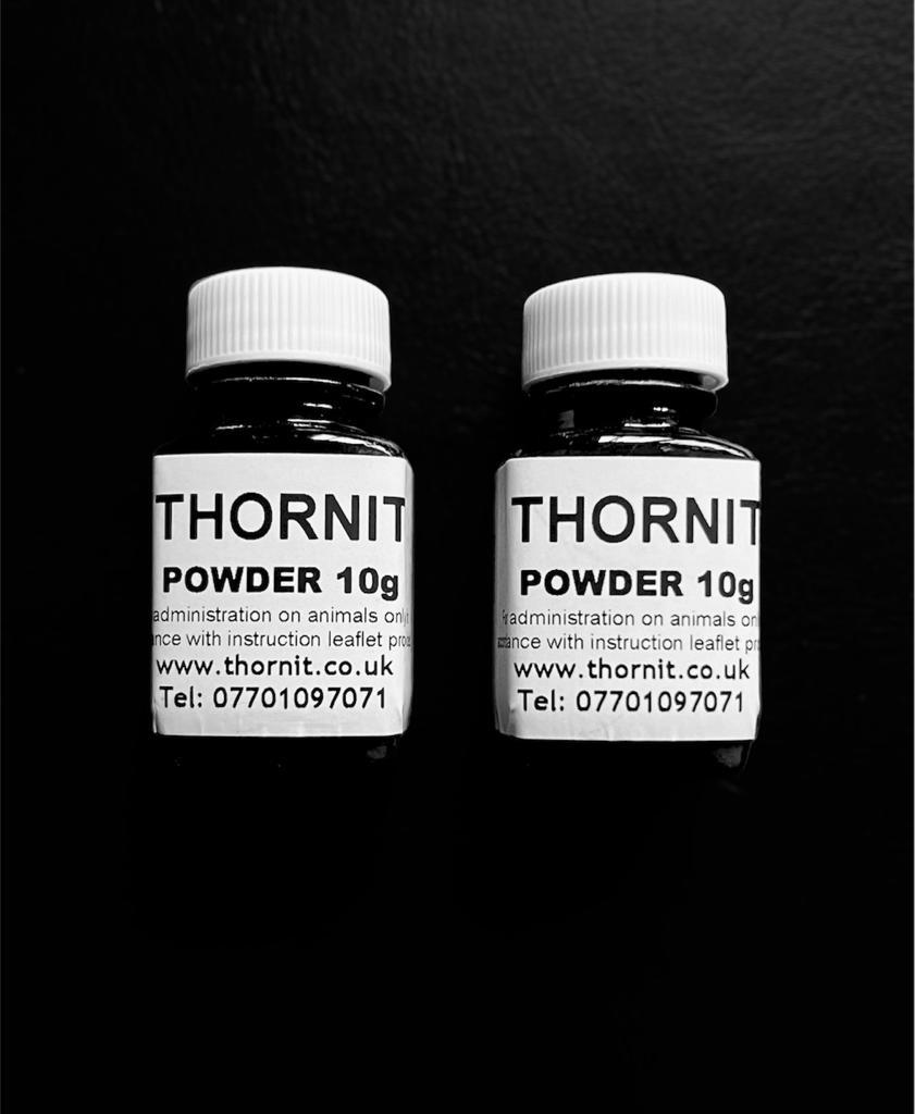 10g TRIAL SIZE THORNIT EAR MITE POWDER ORIGINAL 100 YEAR OLD FORMULA