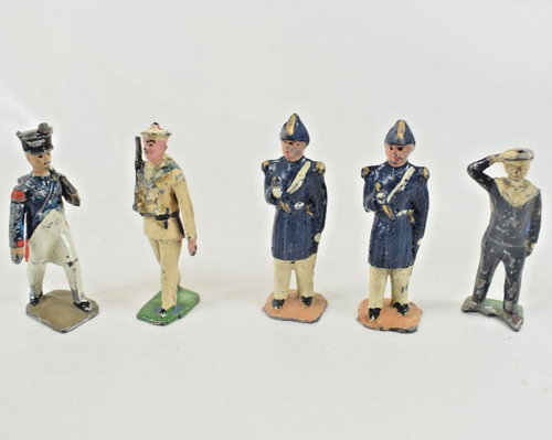 Anciens Soldats De Plomb Marins - Jouets En Plomb Pour Enfants - Figurines Guerre