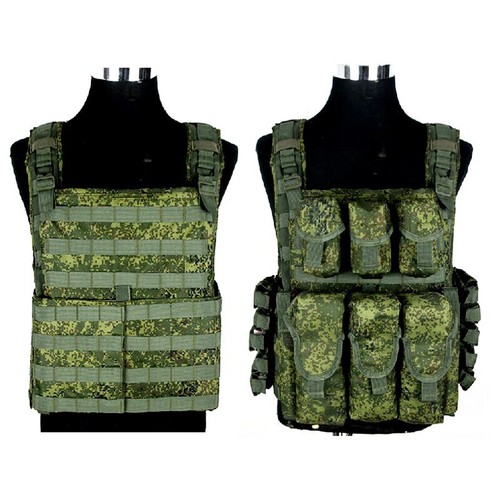 Russian Paratrooper Little Green Men 6b46 Tactical Vest Removable Lightweight - 第 2/13 張圖片