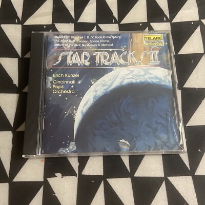 Star Tracks II (CD, 1987, Telarc Digital) - Erich Kunzel - Scifi Movie Music