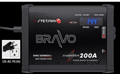 #ad STETSOM BRAVO CHARGER 200A USA DEALER SAME DAY SHIPPING $382.99