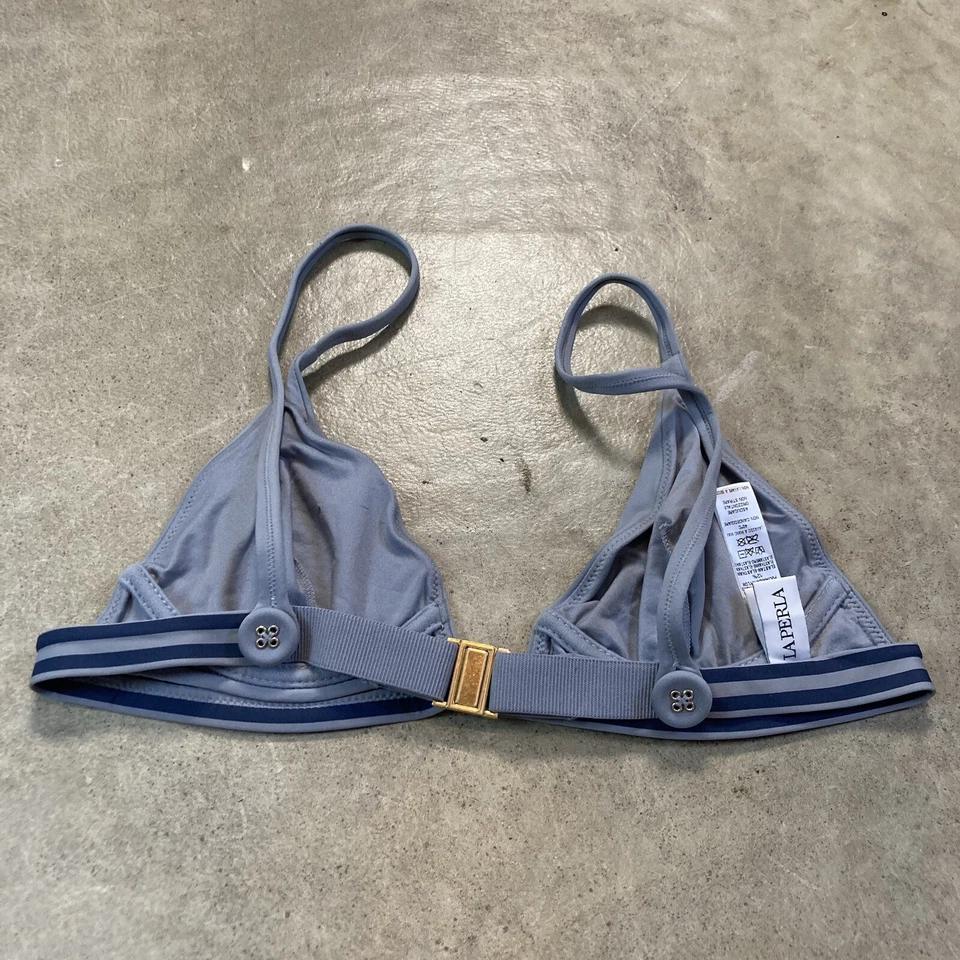 La Perla Bra Womens Size 36b Gray Made In Italy Wired Bathing Top Swim - Image 2 of 4