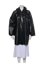Nwot Celine By Phoebe Philo Fall 2018 Leather Trench Coat Size 34