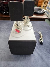Dell AY410 2.1 Channel Multimedia PC Computer Satellite speakers w/ Sub No Ac Co