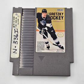 Wayne Gretzky Hockey (Nintendo NES) - Box & Game - Ex-Rental