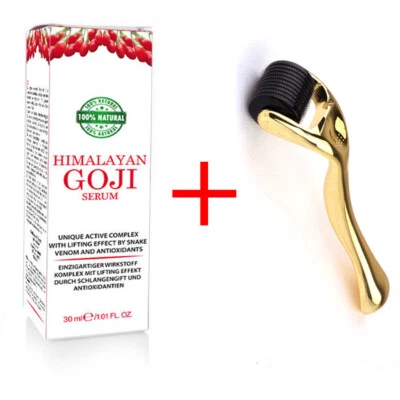 Set Geschenk Derma-Roller Mikroneedling Super Lifting 0,5mm + MyGlamy Goji Serum