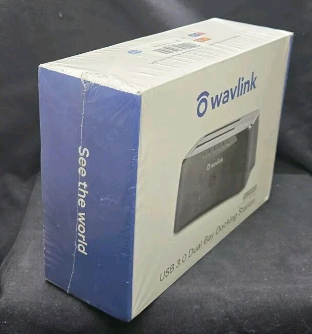 NEW WAVLINK USB 3.0 DUAL BAY DOCKING STATION - 2.5 & 3.5 HDD SSD - WL-ST342U - Image 2 of 4