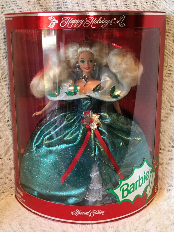 Barbie Happy Holiday Special Edition Doll 14123 Mattel Brand New Red Retail Box