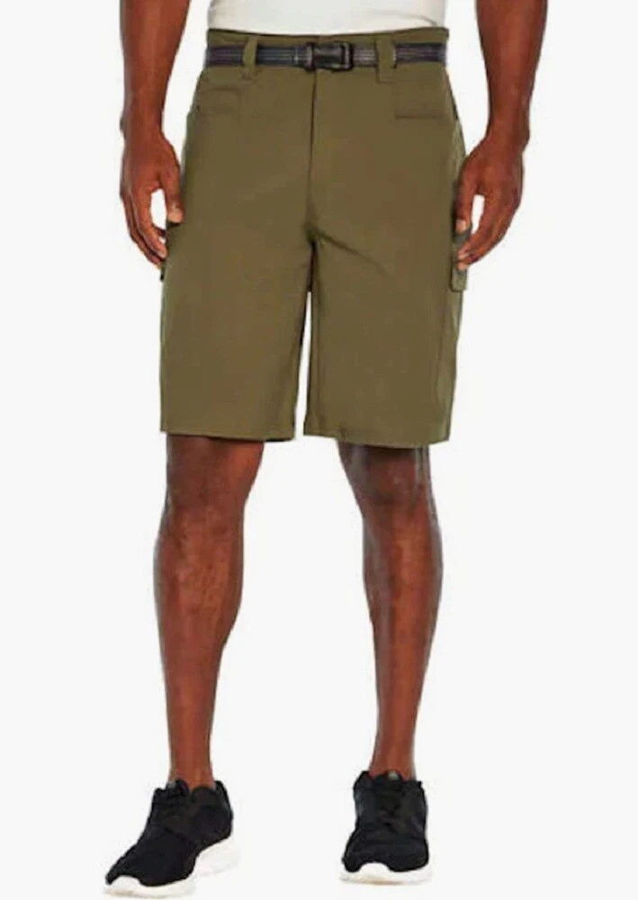 Orvis Men's Belted Cargo Shorts Olive Night